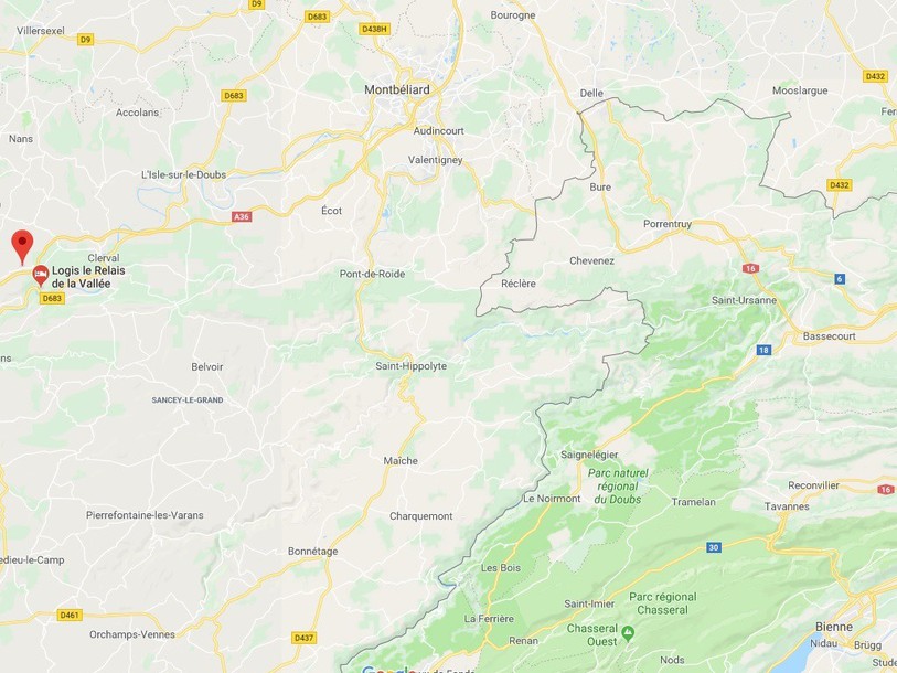 L'accident s'est produit à une soixantaine de kilomètres de Porrentruy
