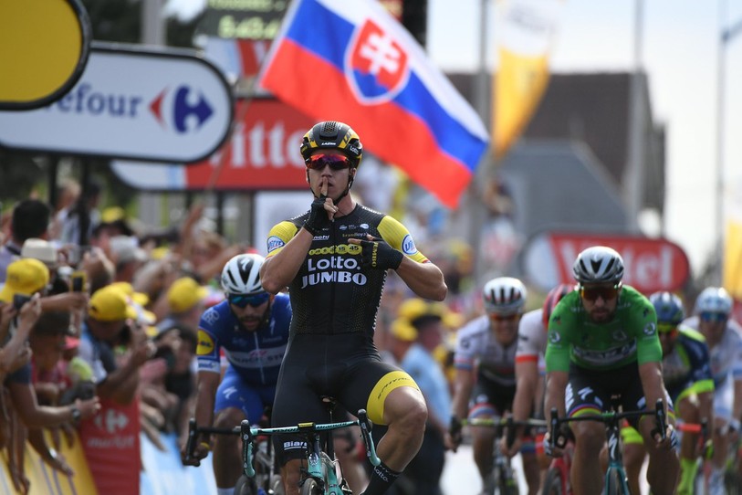 Dylan Groenenwegen, Photo: Twitter Le Tour de France