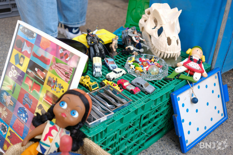 Les jouets avaient aussi une place de choix lors de la brocante.
