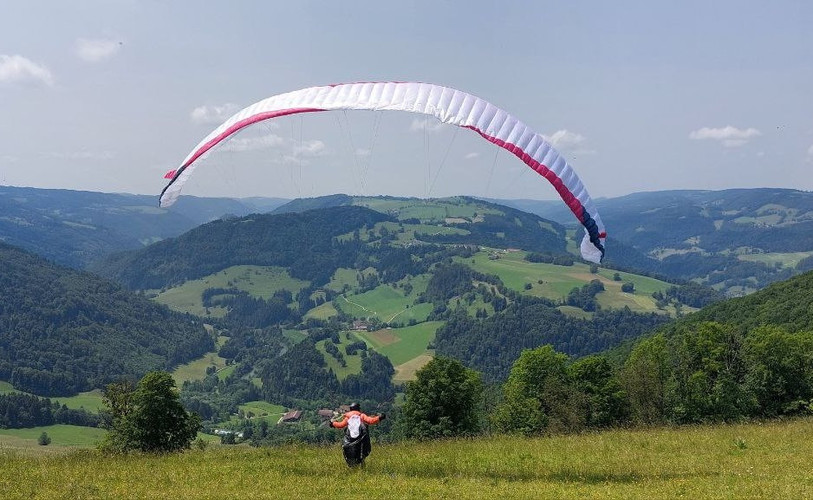 Les participants au JURAairTOUR n'ont pu décoller que lundi... (Photo : JURAairTOUR)