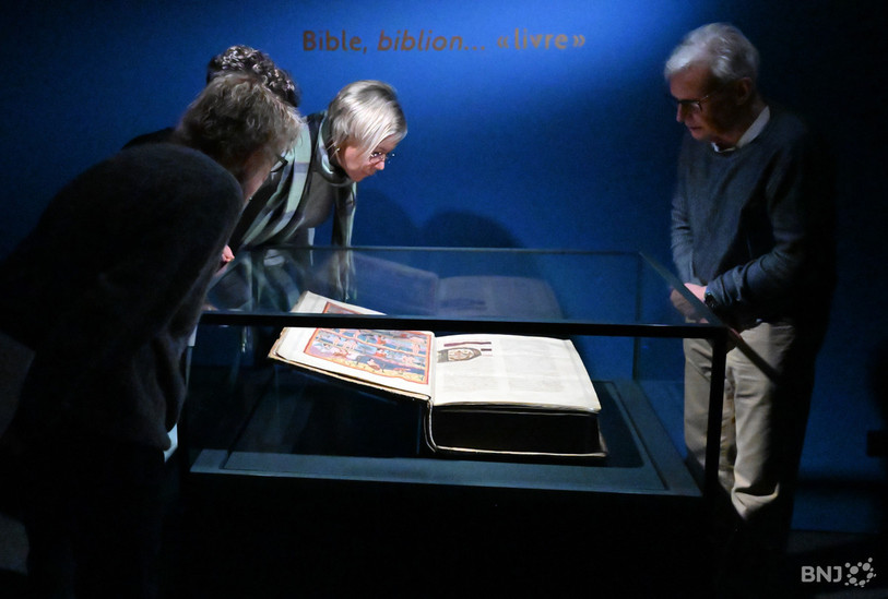 La Bible de Moutier-Grandval a passé trois mois dans le Jura. (Photo : Georges Henz)