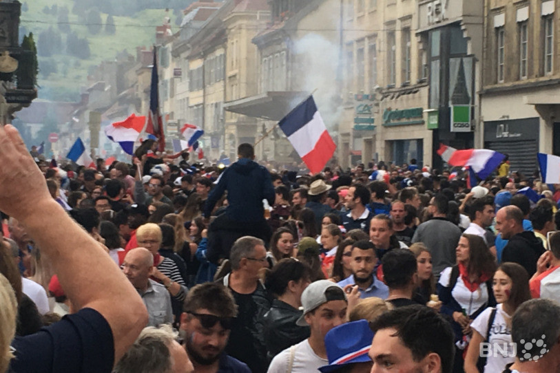 On jubile à Pontarlier.