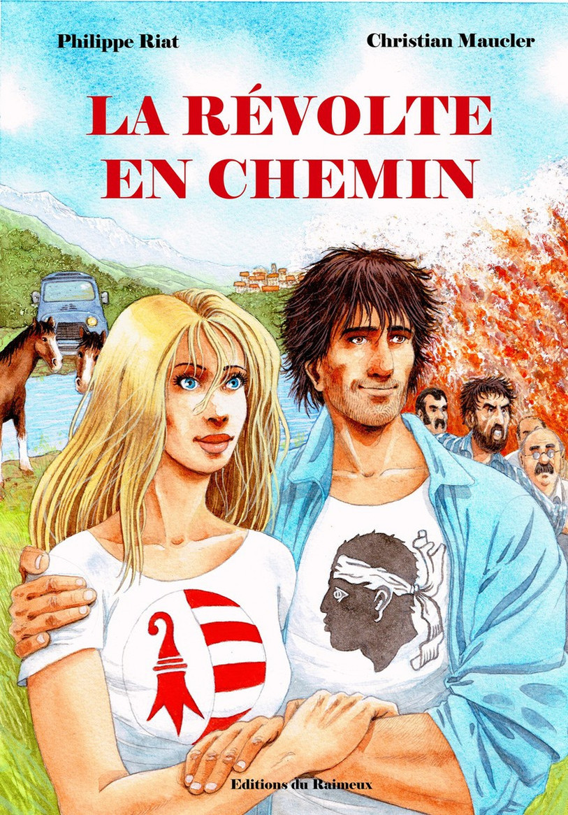 La bande dessinée « La révolte en chemin » de Philippe Riat. (Image : Editions du Raimeux).