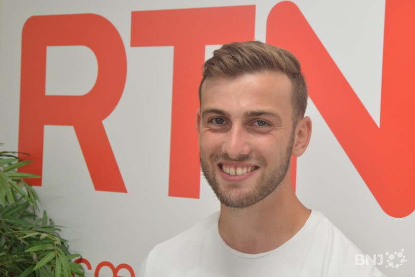 Avant de retourner aux Etats-Unis, Bastien Oberli était de passage à RTN, dans le cadre de l'émission Cap Sports.