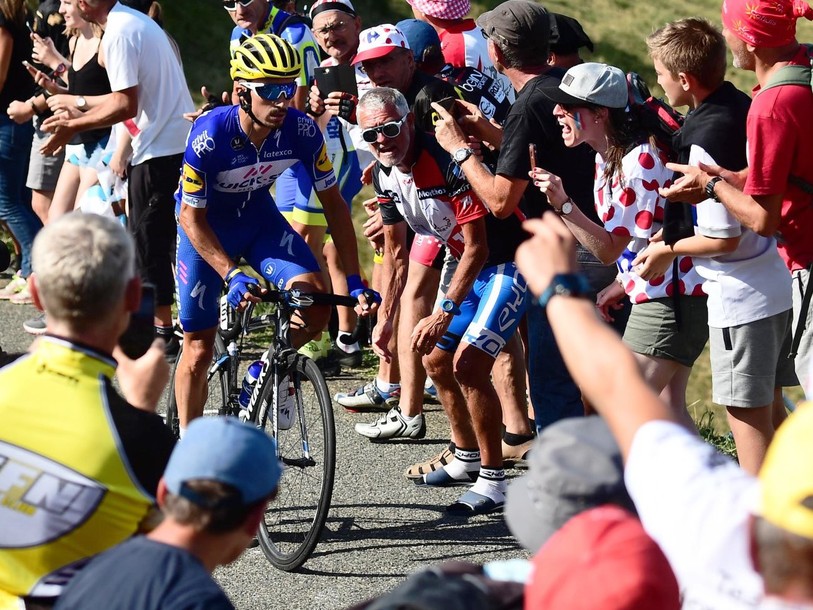 Julian Alaphilippe (photo : twitter Carrefour France)