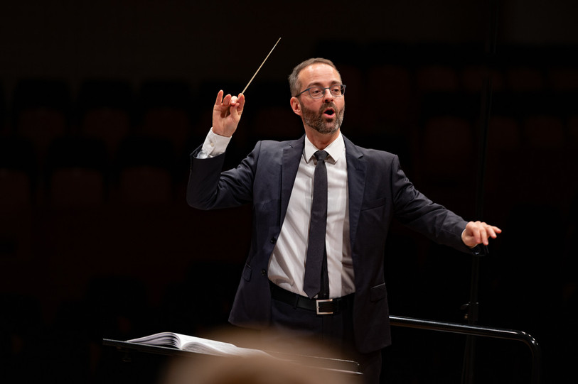Hervé Grélat a pris depuis quelques mois la direction de l'ECJ. Il partagera toutefois sa baguette ce dimanche et le week-end prochain avec un chef invité. (Photo : ECJ)