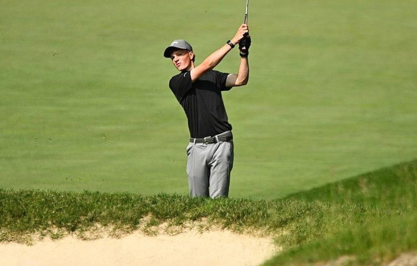 Marius Dupraz, ici sur les greens du Championnat du Léman (photo : archives, Shone Martin).