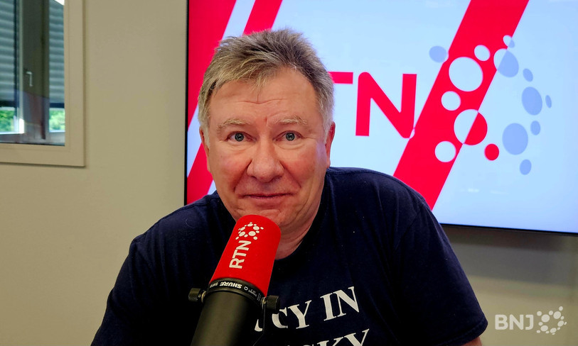 Nicolas Bringolf, journaliste pour le Littoral Région, dans « La Matinale ».