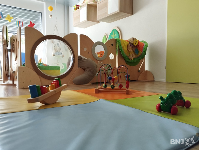 Comme les locaux, le matériel à disposition des enfants est neuf.