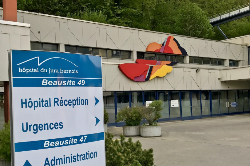 L'hôpital de Moutier.