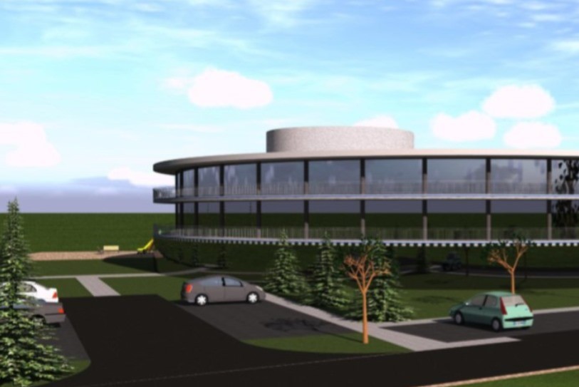 Le projet du nouveau home de Corgémont, devisé à 10 millions de francs, abritera notamment un restaurant, un fitness et un cinéma. (Photo : Bureau SEO, Moutier)