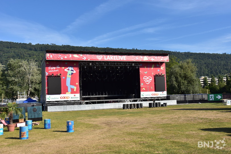 Le rives du lac de Bienne resteront vides cet été: le Lakelive Festival est annulé. (Photo: archives)