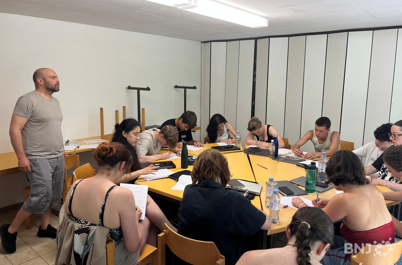 Les finalistes ont notamment assisté à un atelier poésie.