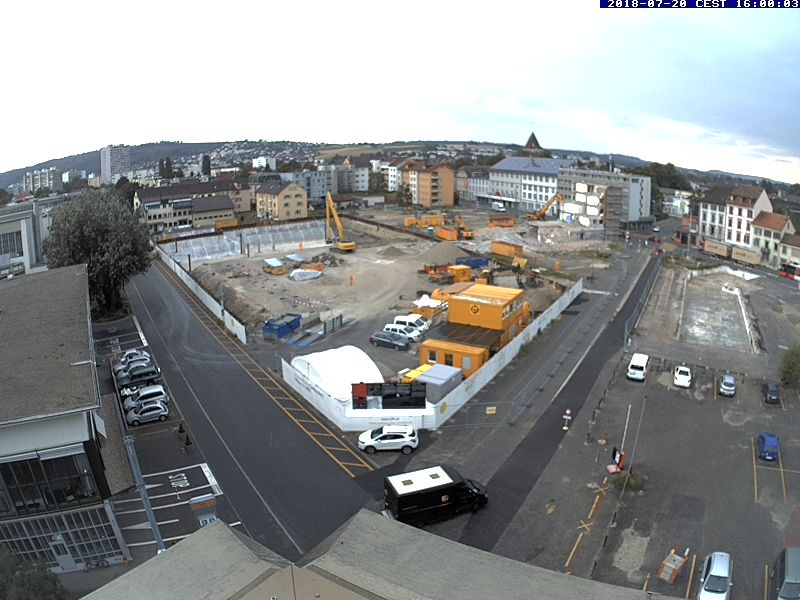 Image : webcam Cambus Biel/Bienne