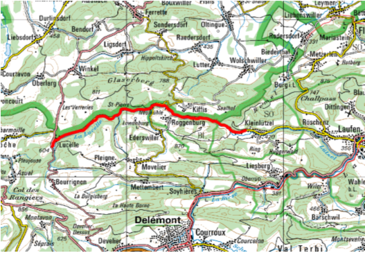Inforoute Lucelle-Kleinlützel 