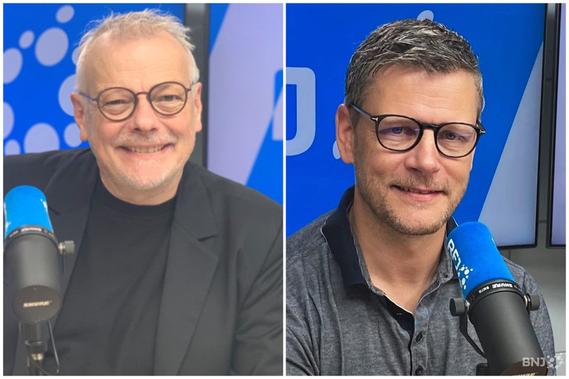 Christophe Schaffter et Pierluigi Fedele sont tous deux candidats pour l'élection au Gouvernement cantonal de cet automne. (Photo : archives)