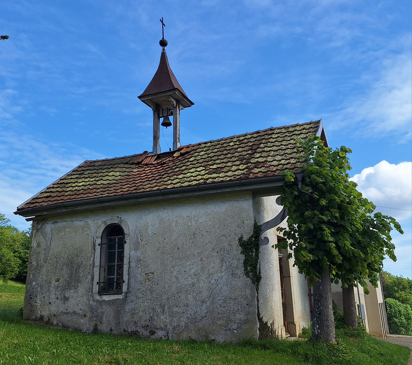 A l'inverse, la chapelle de Monterri est apparu à Didier Spies dans un triste état. (Photo : Didier Spies).