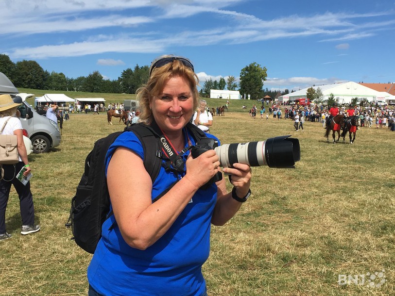 Margot Olthuis est passionnée de chevaux et de photographie