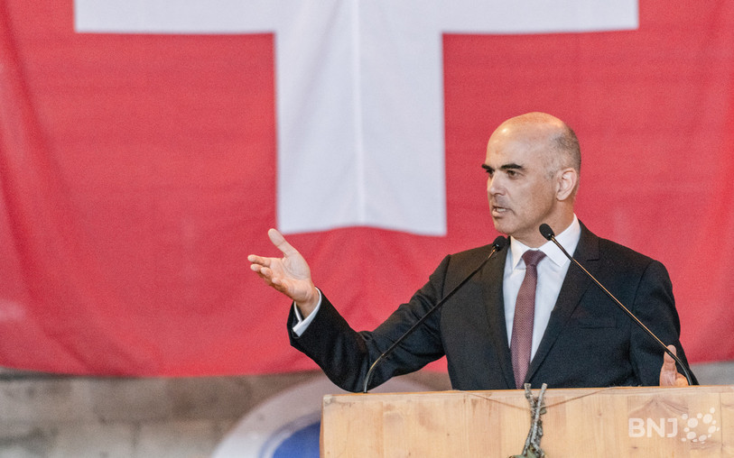 Alain Berset au Marché-Concours