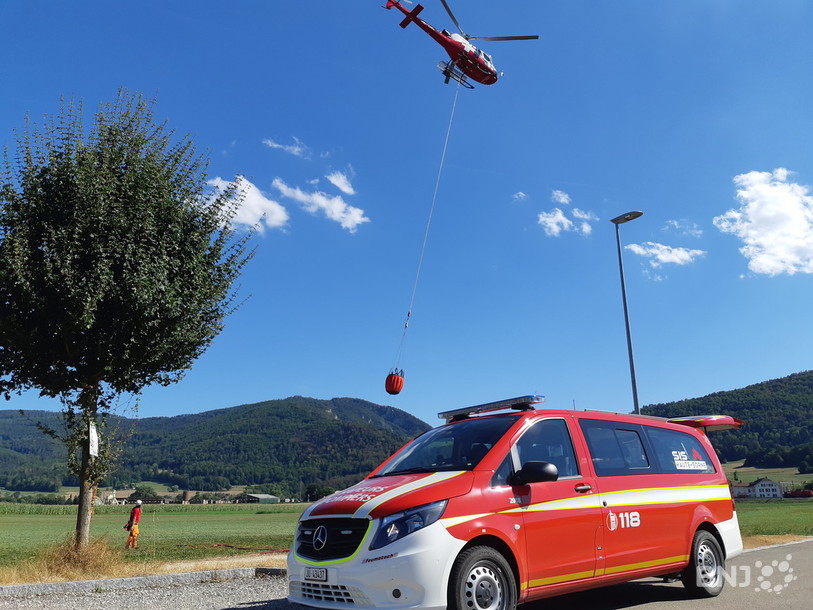 Incendie de forêt à Jolimont