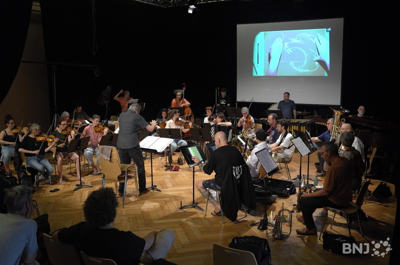  L'orchestre du Grand Eustache en répétition à Delémont
