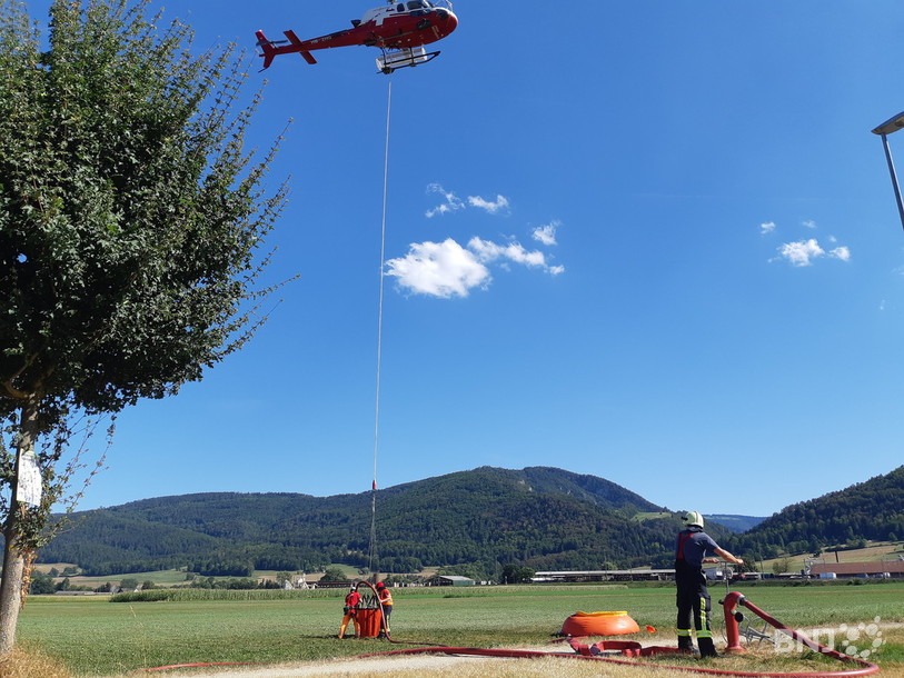 Les pompiers ont quitté les lieux lundi matin après un dernier contrôle