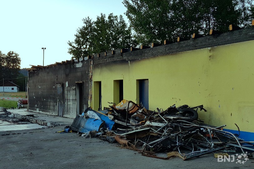 Détruites par un incendie, les installations du FC Dombresson sont inutilisables. 