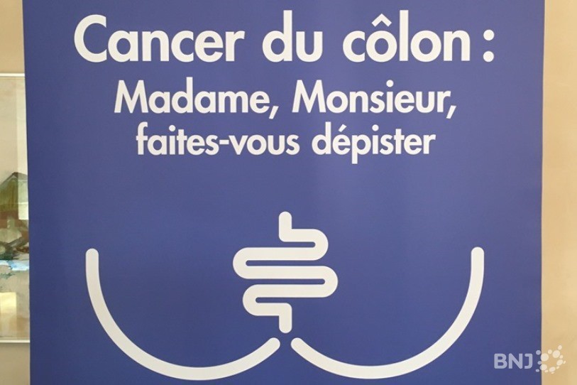 Un logo a été créé pour ce programme de dépistage du cancer du côlon.