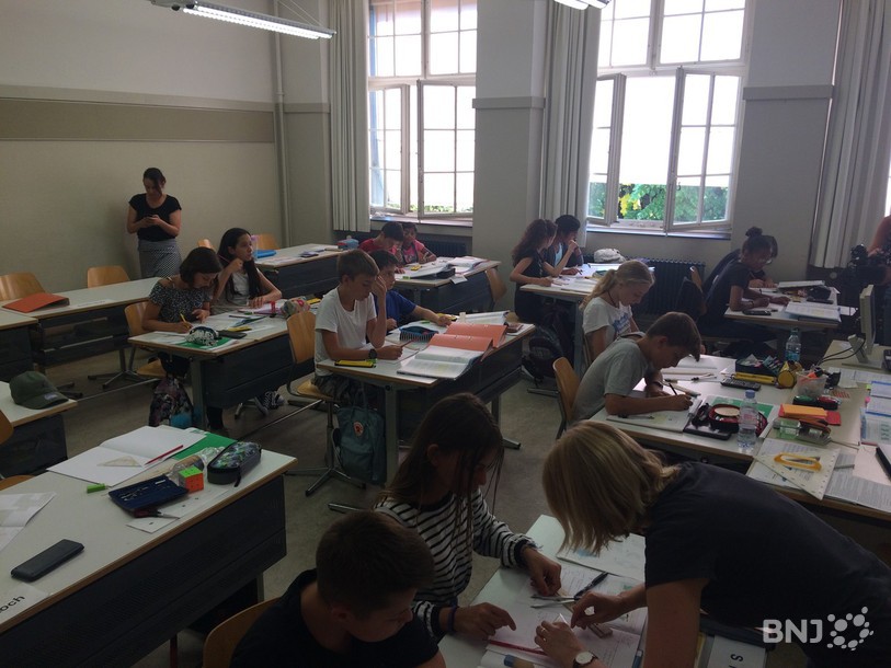 Neufs nouveaux élèves ont rejoint la filière bilingue à la rentrée