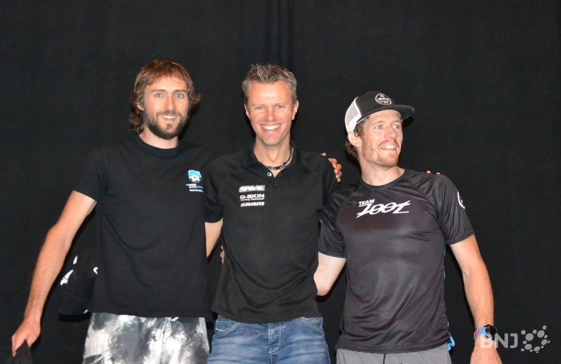 Le podium masculin du JuraDéfi 2018