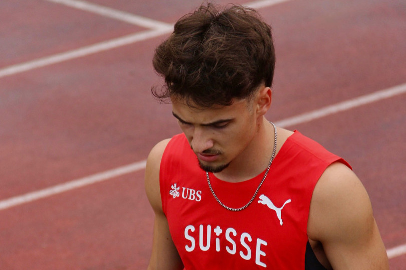 Le sprinter de la FSG Bassecourt Mathieu Chèvre a vu son chemin s'arrêter en demi-finale du 200 mètres aux Championnats d'Europe U23. (Photo : Mathieu Chèvre)