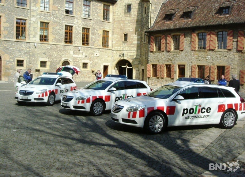 La Police neuchâteloise est présente aux abords des écoles.