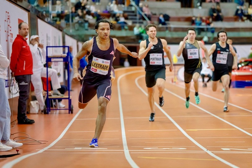 Bradley Lestrade pourra encore s'illustrer dimanche sur 200 mètres . (Photo d'archive : Bradley Lestrade)