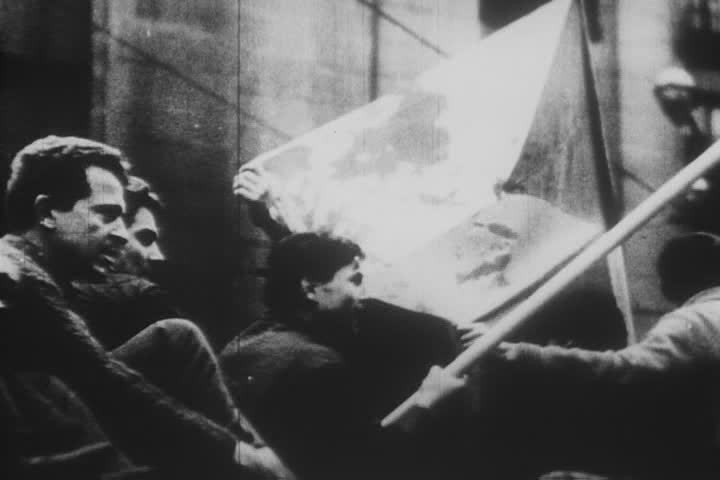Une image d'archive des événements de 1968
