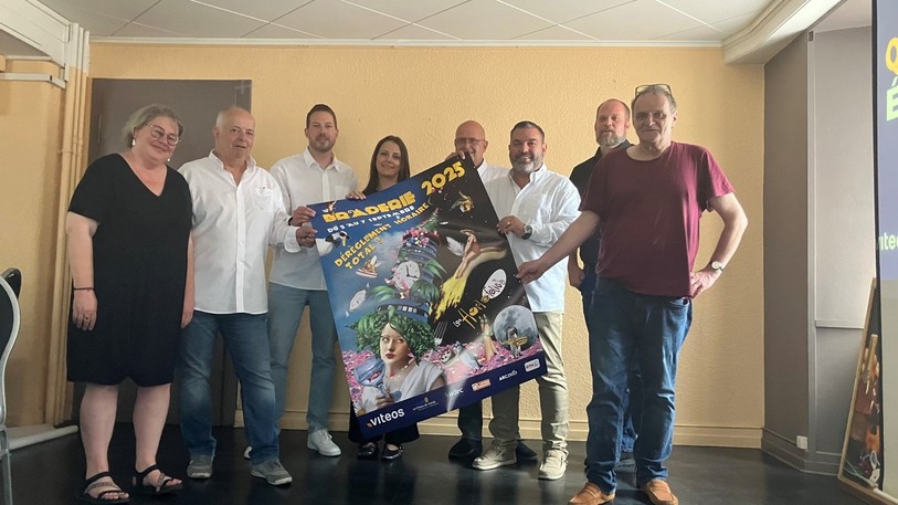 Le comité d'organisation de la Braderie 2025 présente sa toute nouvelle affiche et son slogan.