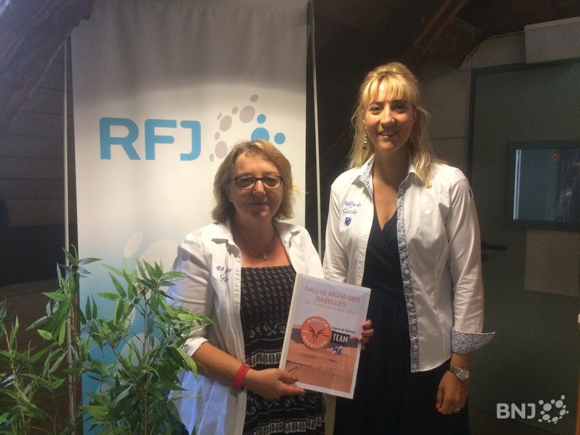 Valérie Adatte et Laure Francesconi sont venues présenter leur association et leur projet dans La Matinale.