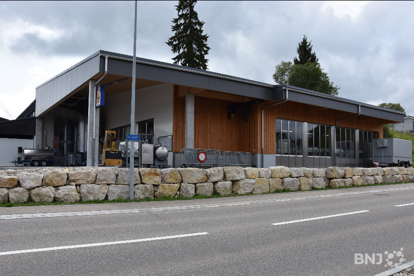 La nouvelle halle a été mise en service en novembre 2017.