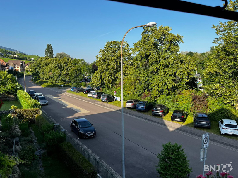 Des véhicules s'étaient parqués hors case le weekend dernier à Auvernier.