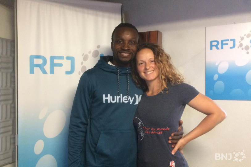Lucie et Tony Mikimi sont passés nous rendre visite.