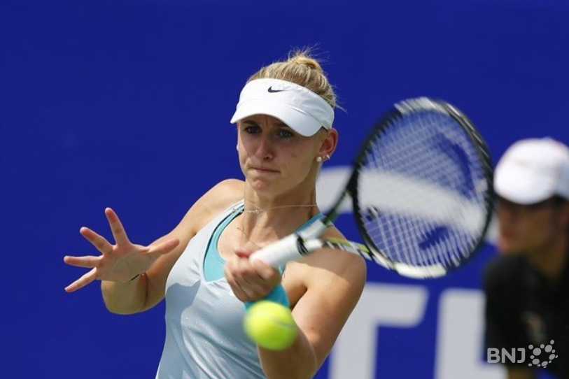 Jil Teichmann, 21 ans, reste sur sa plus belle performance en carrière jusqu'ici. (photo : www.itftennis.com)