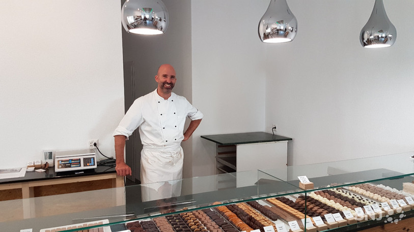 Christophe Bourquin a ouvert sa chocolaterie en mai 2018