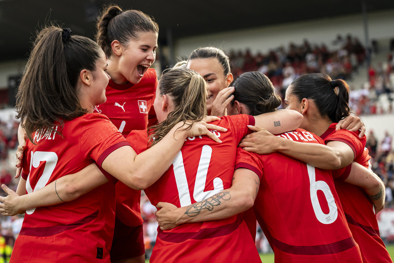 Après sa victoire en match de préparation face à la République Tchèque, l'équipe de Suisse de football est en confiance avant l'Euro, selon le préparateur physique de l'équipe, Michel Kohler. (Photo : KEYSTONE / Nathalie Taiana)