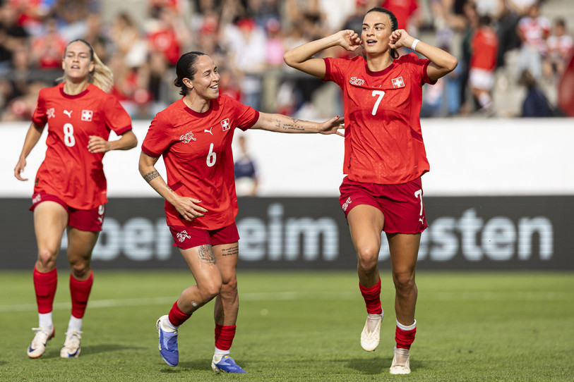 L'équipe de Suisse de football a fait rêver le pays cet été lors de l'Euro à domicile. (Photo d'archive : KEYSTONE / Michael Buholzer.)