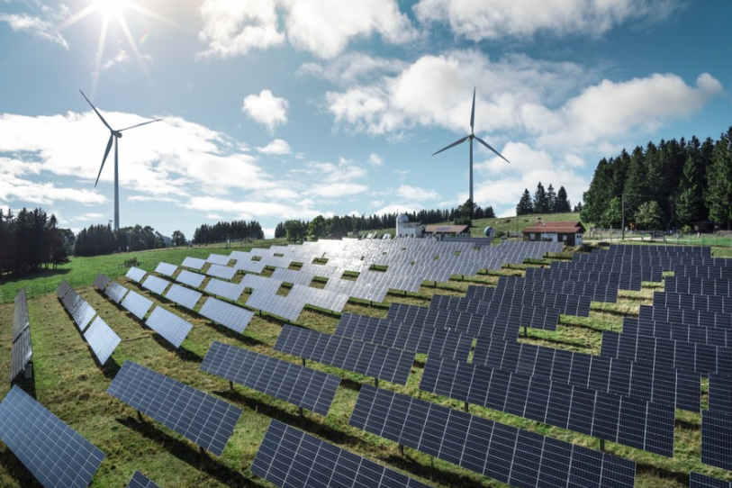 La centrale solaire de Mont-Soleil, propriété de BKW