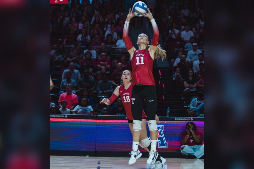La Polonaise de 23 ans Patrycja Zielinska a évolué durant deux saisons avec les Georgia State Panthers puis les Temple Owls, aux États-Unis. (Photo : VFM.)