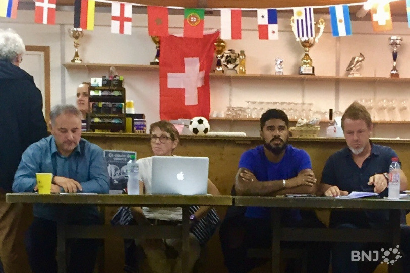 De gauche à droite : Jean-Pierre Massari, François Meuris et Christophe Maraux.