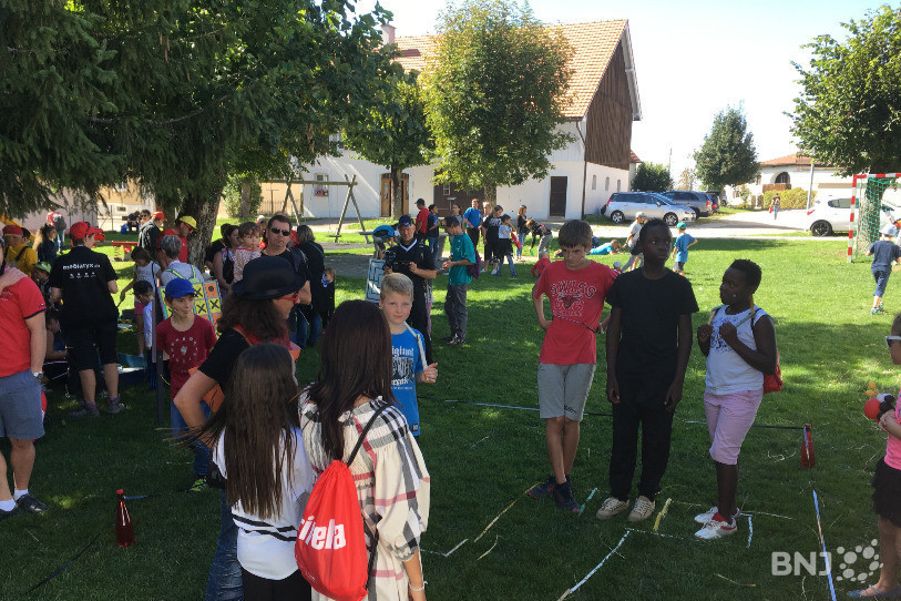 Des graines de festivaliers se sont retrouvés au Mini du gros samedi après-midi.