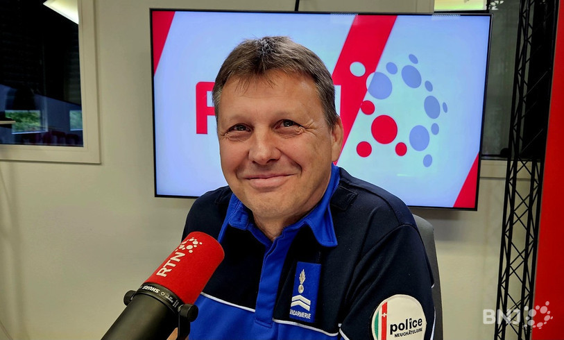 Daniel Favre, responsable de la prévention de la criminalité à la Police neuchâteloise.