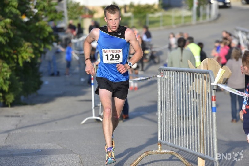 Steve Bailly a relégué la concurrence à près de deux minutes au Mont-Soleil. (Photo : archives)