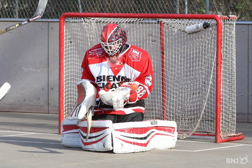 Bienne Skater 90 est reparti la musette pleine... de buts. (Photo : Mauricette Schnider)